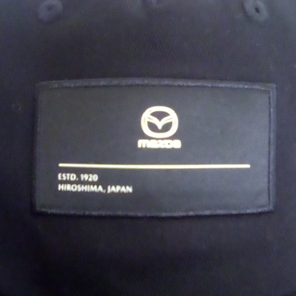 NWT Mazda Essence Black Cap, Adjustable Back - Picture 2 of 4